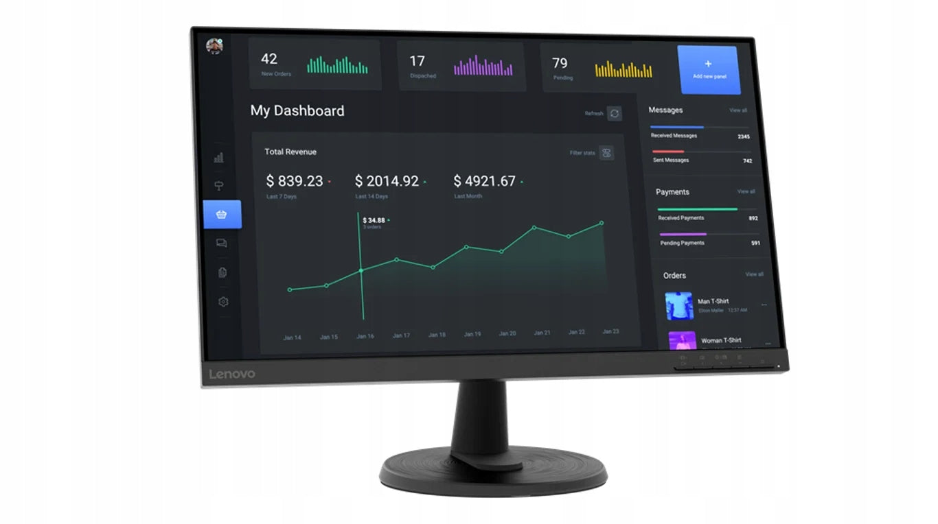 Lenovo C24-40 LED monitor 23.8" 1920 x 1080 px VA