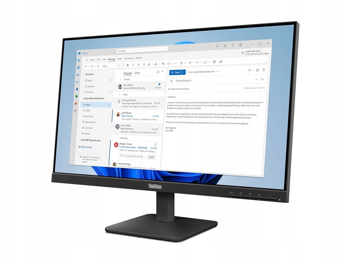 Lenovo ThinkVision S24-4e 23.8" FullHD LED Monitor Brand Lenovo