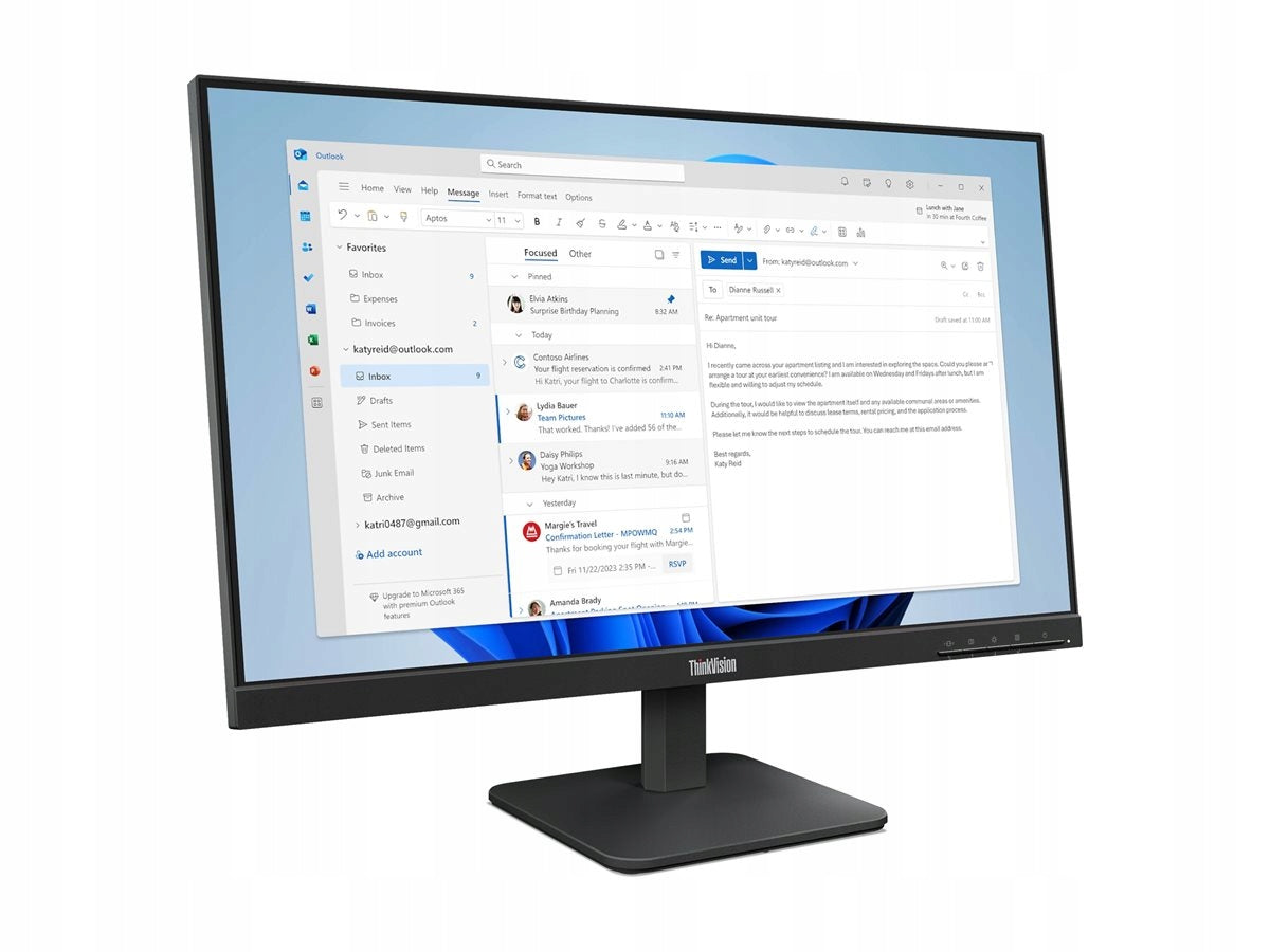 Lenovo ThinkVision S24-4e 23.8" FullHD LED Monitor Manufacturer code 64B5KAT1EU