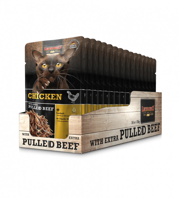 Leonardo CHICKEN and JERKY BEEF 70g lots of meat Premium FOOD WITHOUT GRAINS EAN (GTIN) 4002633756510