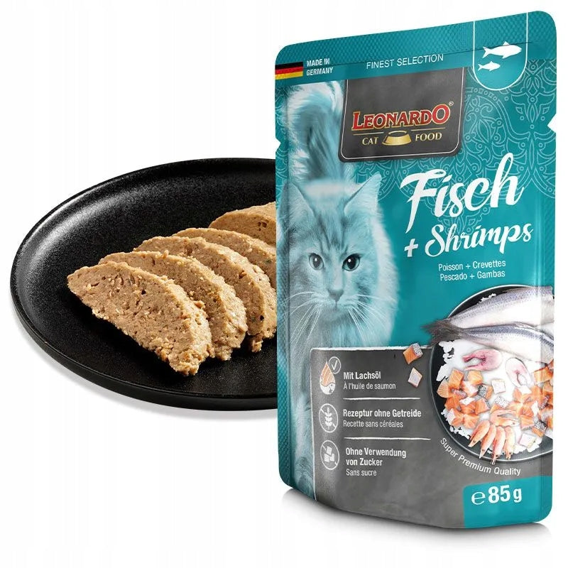 Leonardo Fish & Shrimp (fish Menu) 85g Manufacturer code 4002633756336