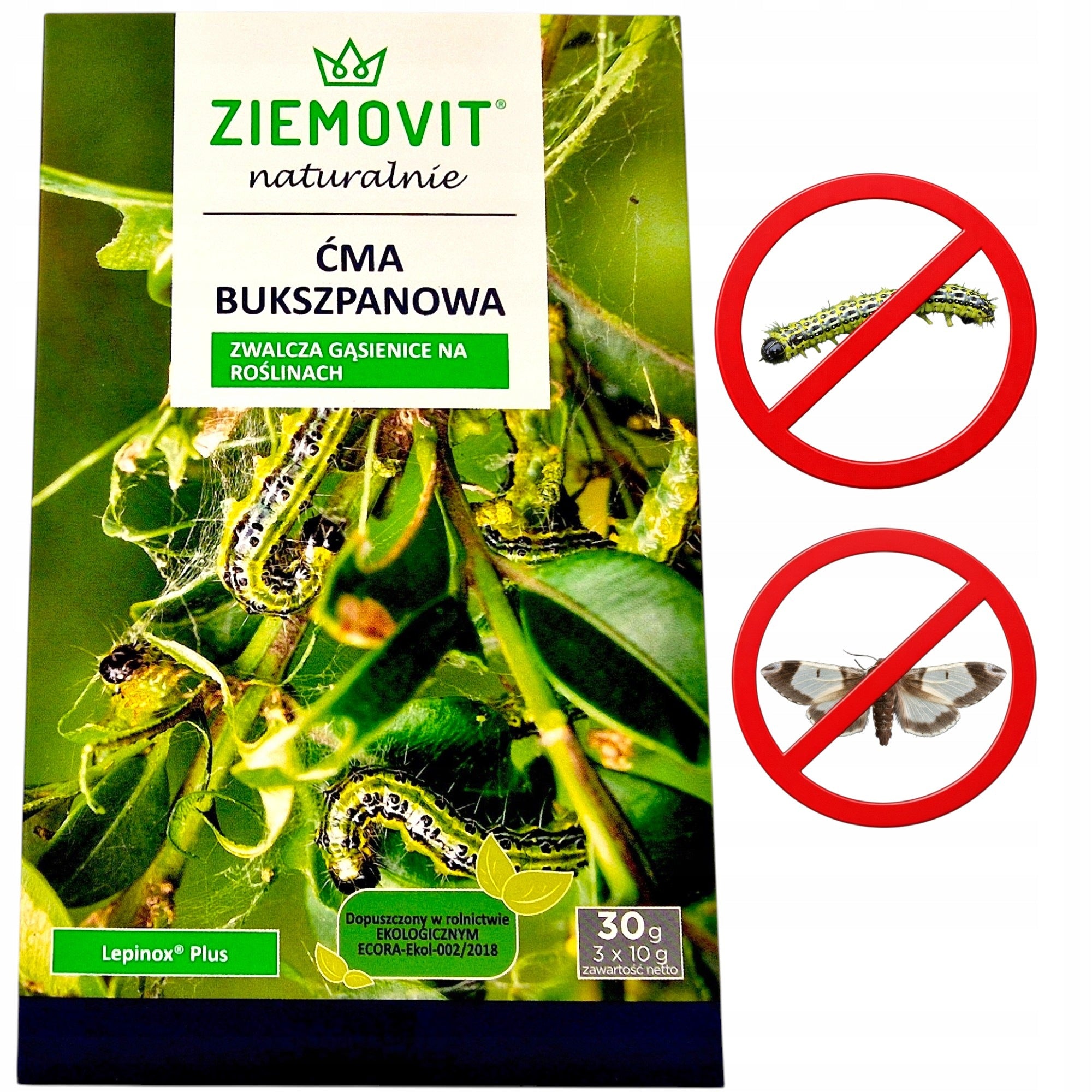Lepinox Plus 30g fights Buffalo Moth and Caterpillars Insecticide Spray