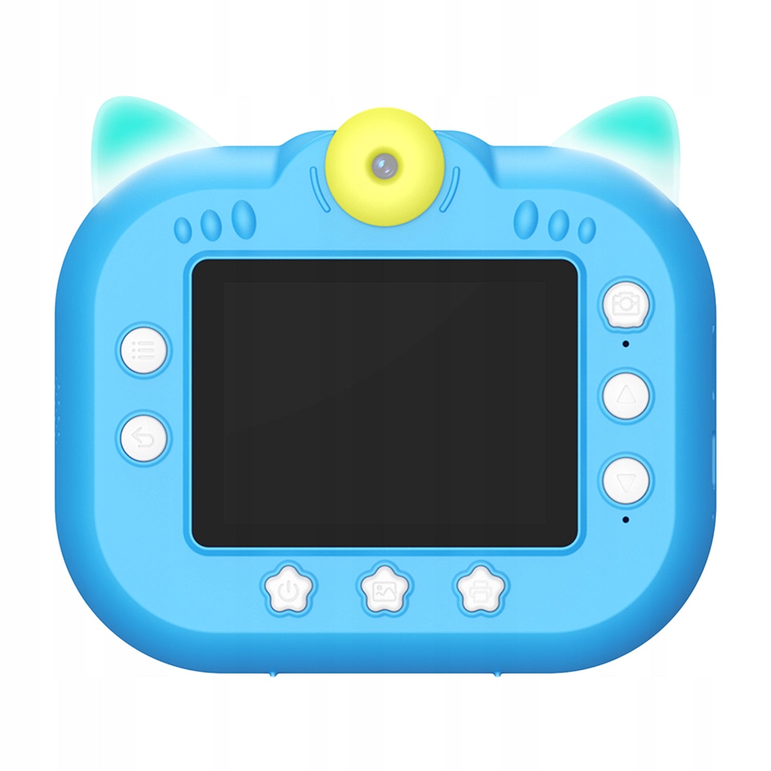 Leting M2 instant camera for children - with printer - kitten - blue Manufacturer code blue-1