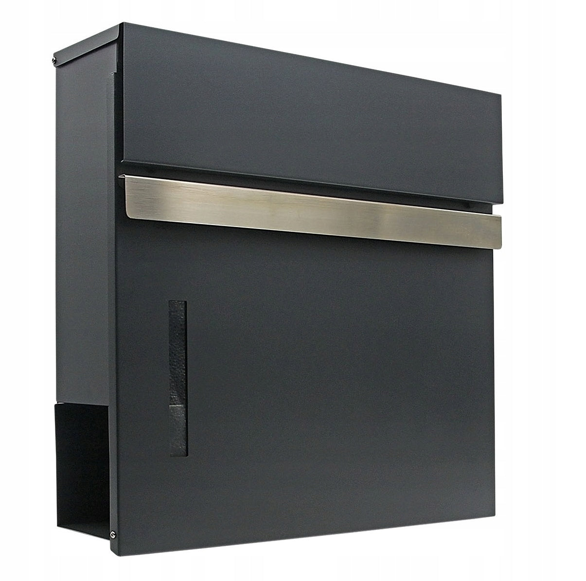 Letterbox Anthracite STAINLESS STEEL 37x37x10,5 Address House Number CNC Manufacturer code HG111026CNC