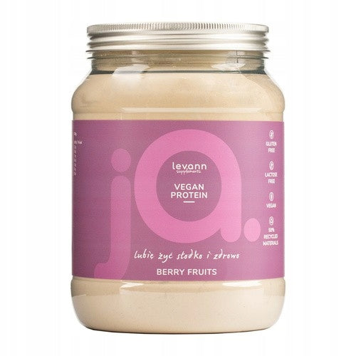 Levann jA Vegan Protein Berry Fruits Powder 500 g
