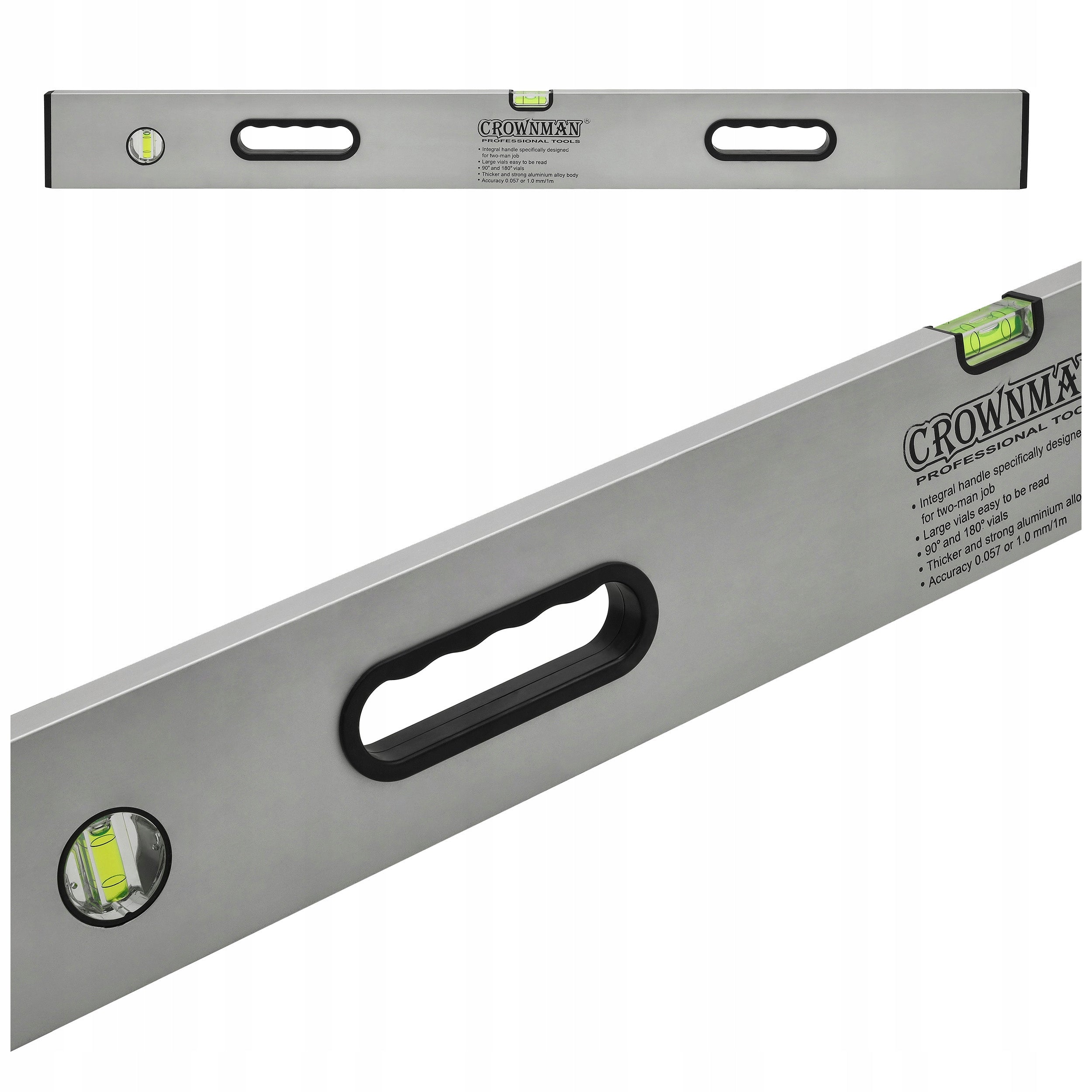 Level 1,5m Aluminum With Libel And Handles Accurate Professional Packaging status original