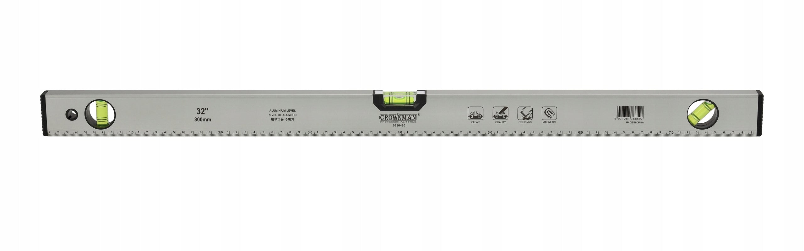 Level 80cm Aluminum Level With Magnet Dimension 3 Libels 800mm Manufacturer code Poziomica 80cm Aluminiowa Poziomnica
