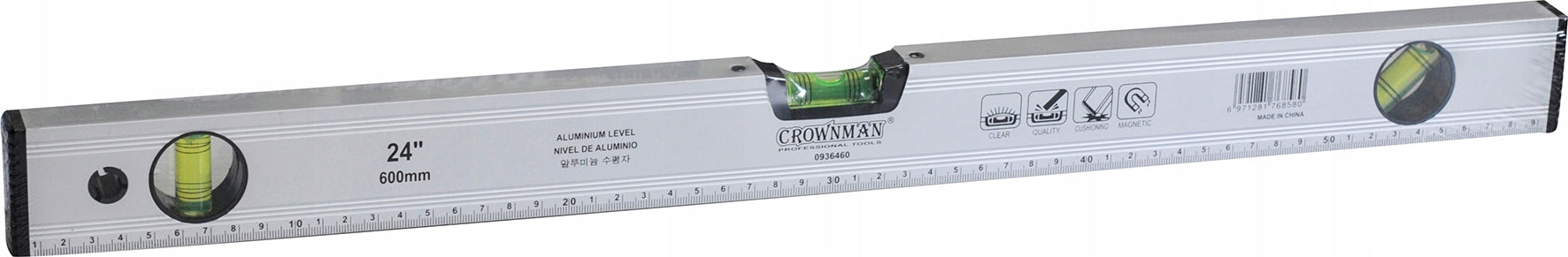 Level 80cm Aluminum Level With Magnet Dimension 3 Libels 800mm Packaging status original