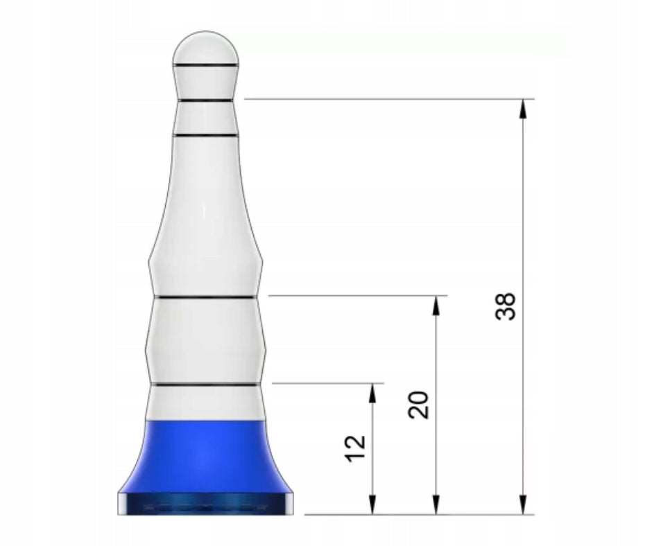 Leveling Mates38 Cabinet Leveling Pawns, Set of 16 Product height 3.8 cm