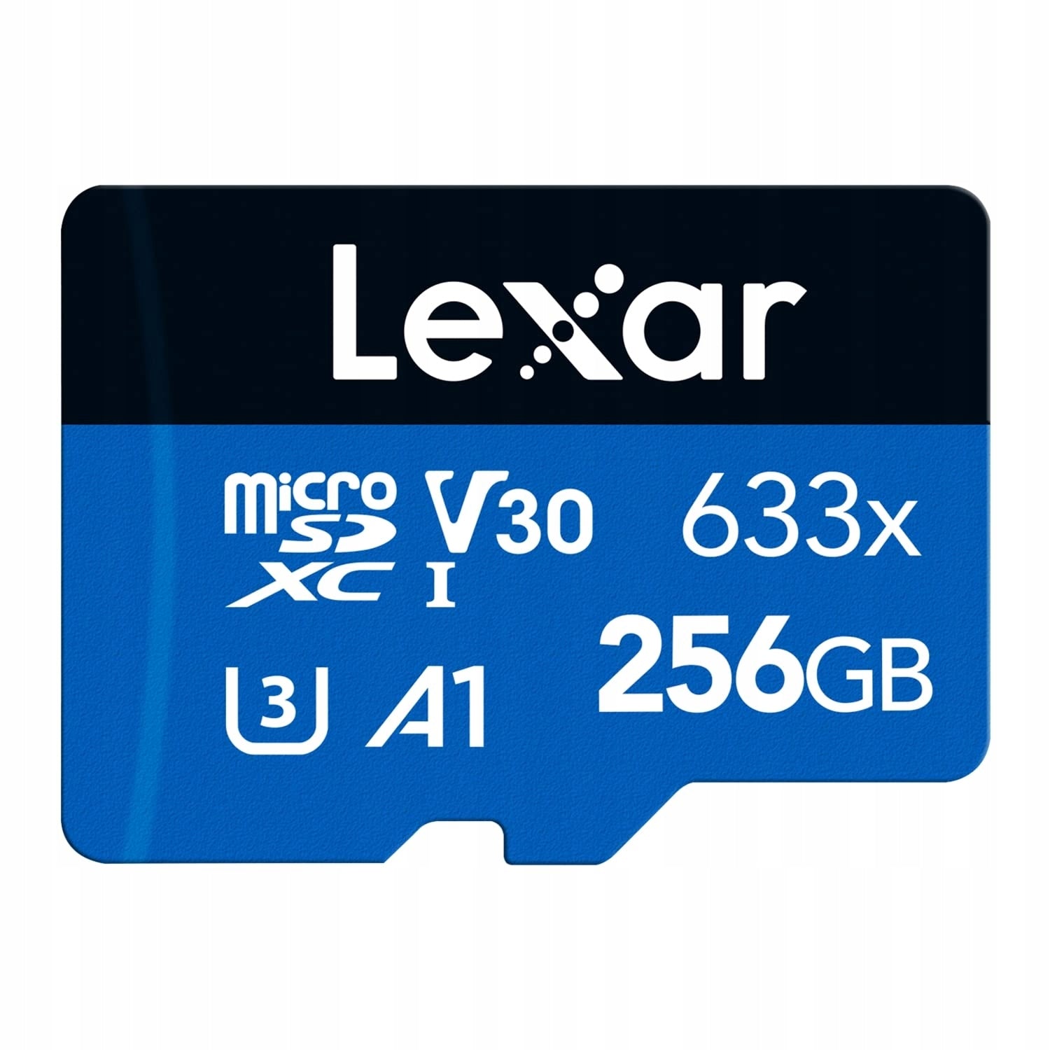Lexar 633x 256GB Micro SD Card, microSDXC UHS-I Card + SD Adapter, microSD