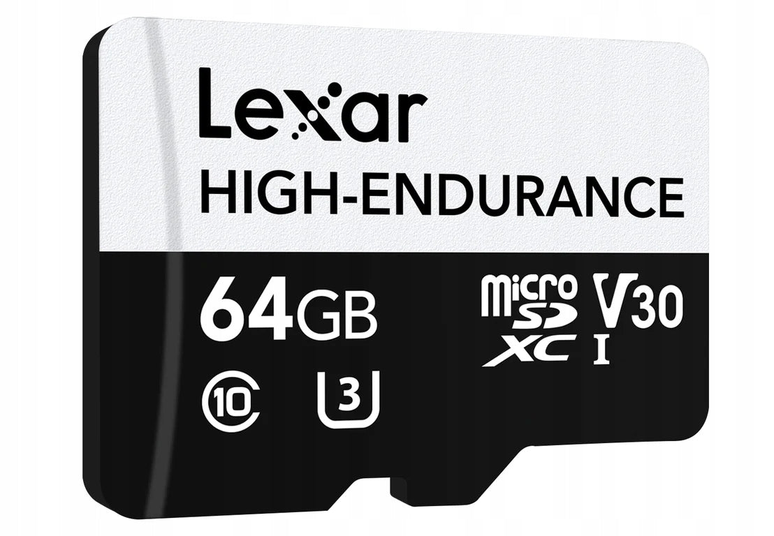 Lexar 64GB Micro SDXC High-Endurance Memory Card for Car Camera Manufacturer code LMSHGED064G-BCNNG