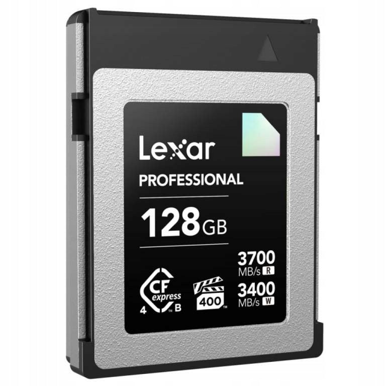 Lexar CFexpress 128GB Pro Diamond 4.0 R3700/W3400 Type B memory card Manufacturer Lexar