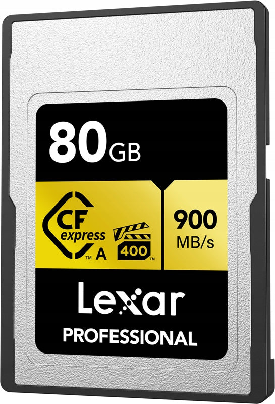 Lexar CFexpress Pro Gold R900/W800 (VPG400) 80 GB (type A) Manufacturer code LCAGOLD080G-RNENG