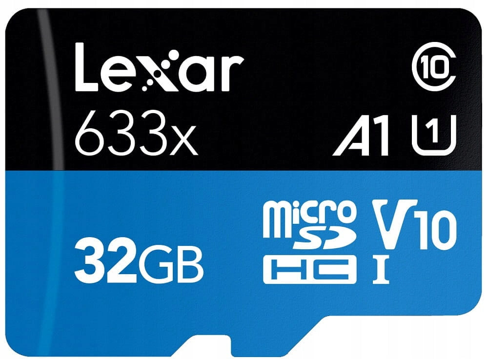 LEXAR 633X MICROSDHC/SDXC mit ADAP (V30) R95/W45 32 GB (V10) R95/W20