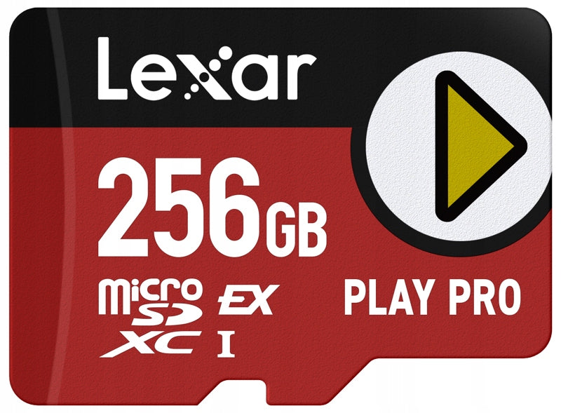 Lexar MicroSDXC Express PLAY Pro Express 7.1, R900/W600 C10 U Memory Card
