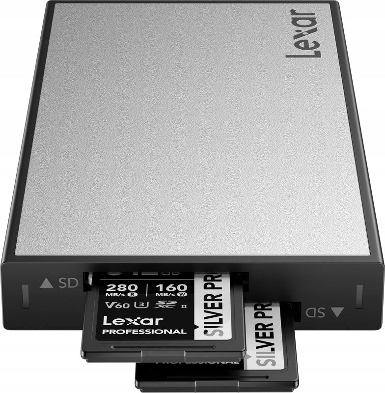 Lexar Professional Workflow Go + SSD 2TB + 2x SD card reader Packaging status original