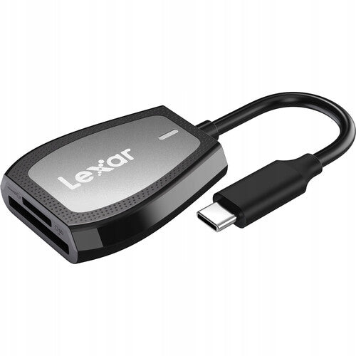 Lexar Reader Memory Card Reader Adapter Dual-Slot 2x SD / microSD With USB-C EAN (GTIN) 843367124916