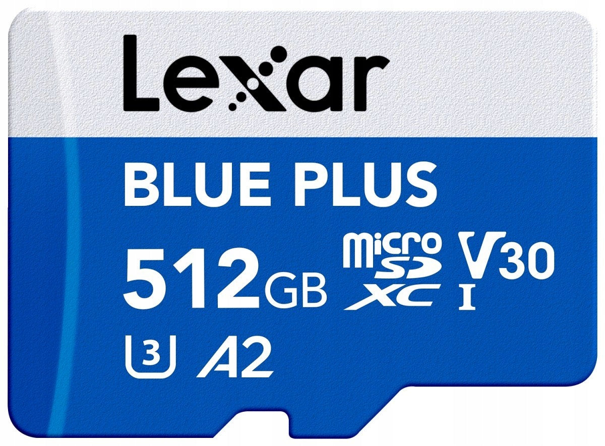 Lexar SecureDigital SD microSD card 512 GB 512GB 170Mb/s U3 V30 4K Manufacturer code LMSBLPL512G-BNANG