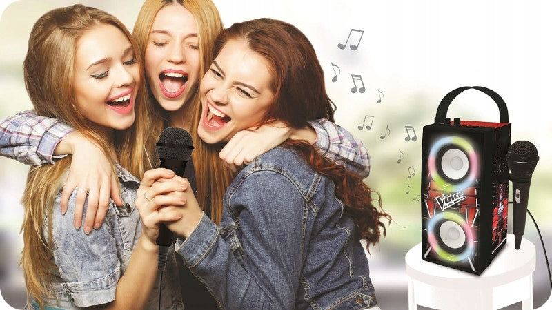 Lexibook The Voice – Portable Bluetooth speaker with karaoke microphone Brand Lexibook