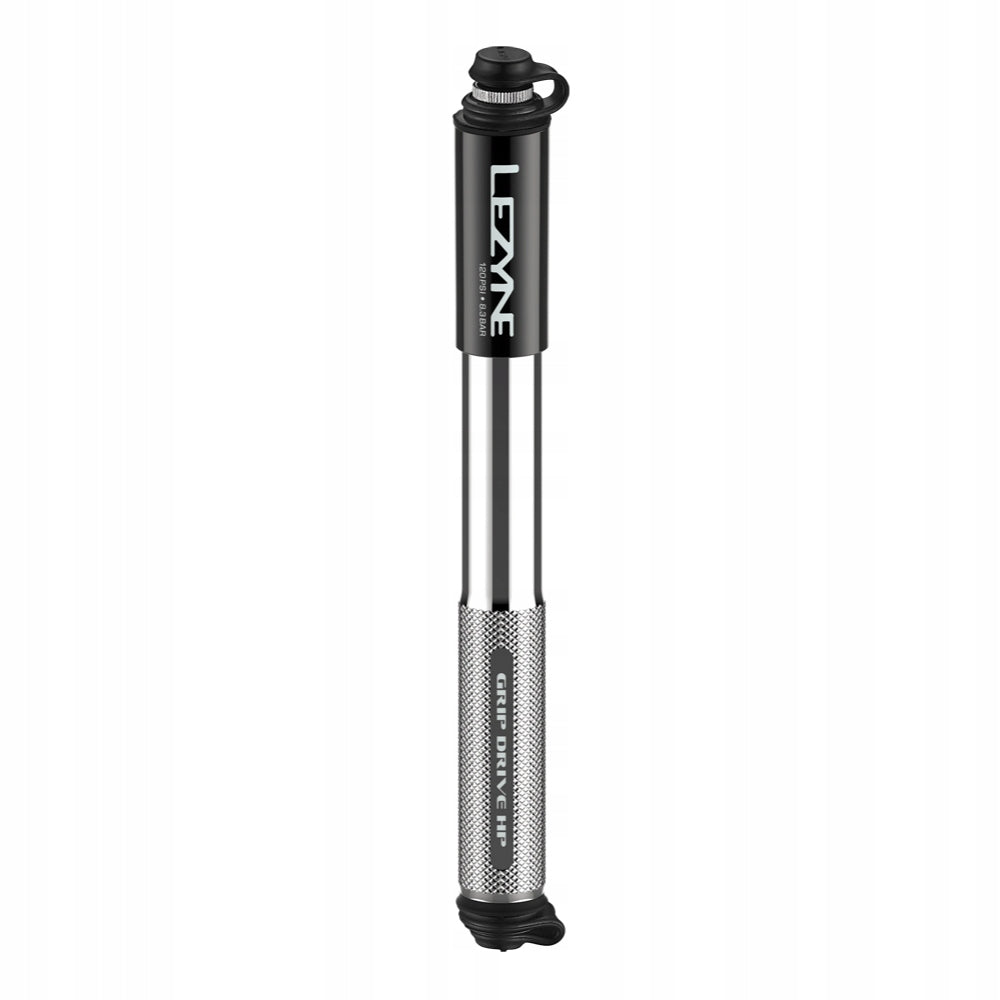 Lezyne Grip Drive HP M Bicycle Pump 120psi 231 mm Silver