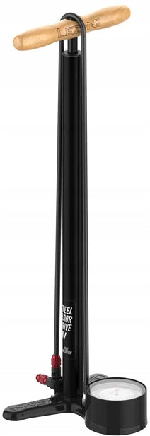 Lezyne floor pump Steel Floor Drive HV flat black
