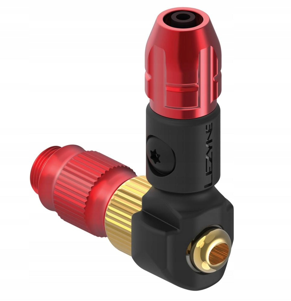 Lezyne pump tip ABS-1 Pro HP Chuck red Color red
