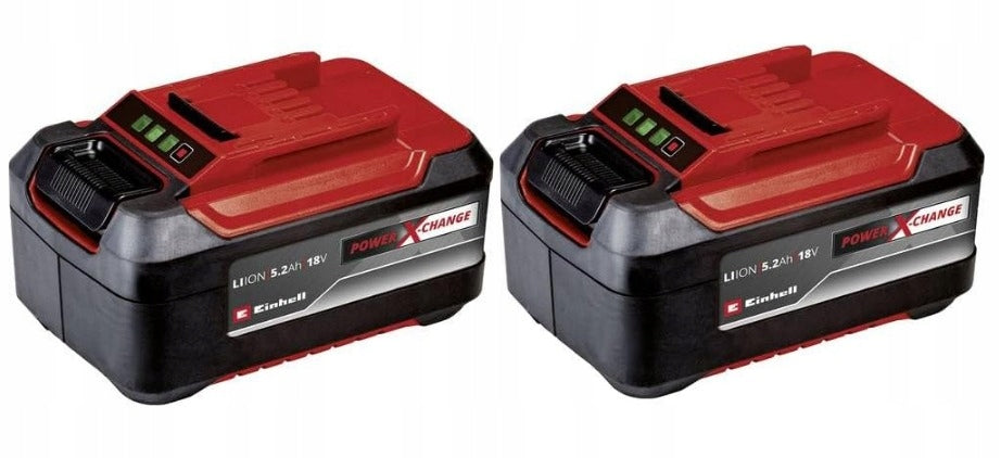 Li-Ion battery Einhell 18 V 2x 5,2 Ah Brand Einhell