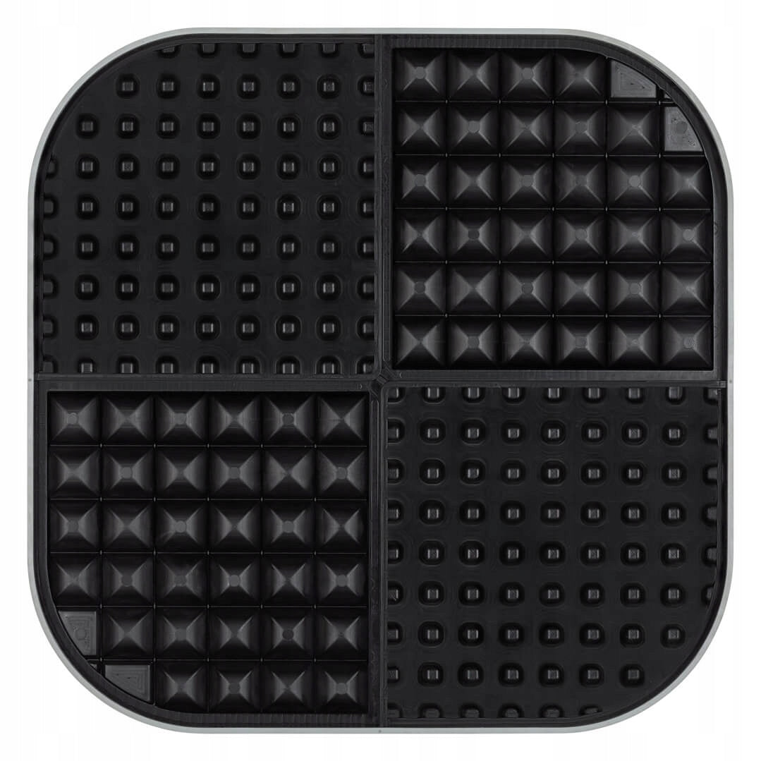 LickiMat Slomo XL Licking Mat for Medium to Large Dogs, Black Device type single bowl