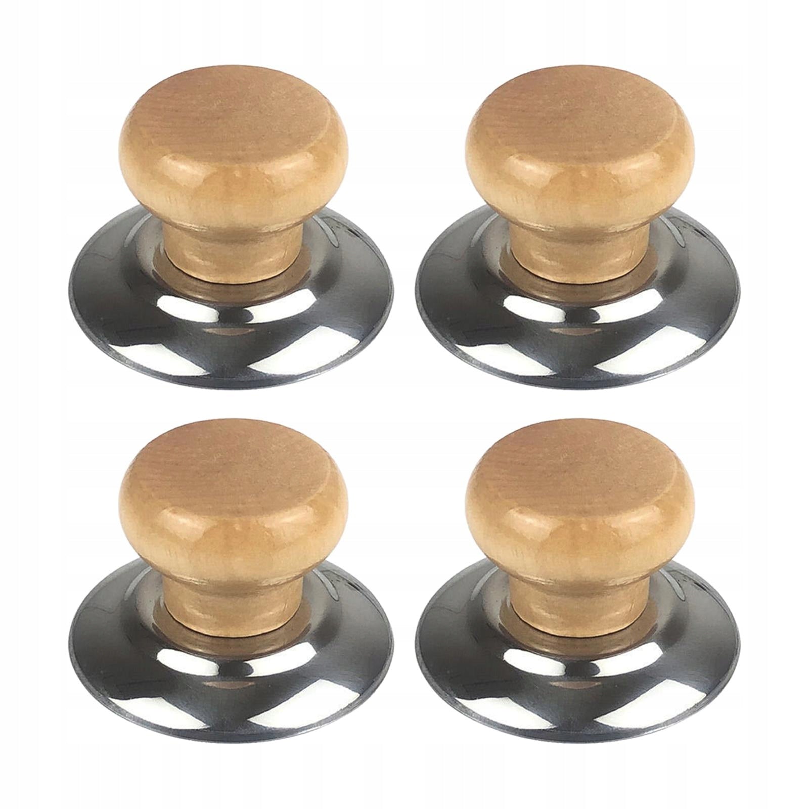 Lid Handle 4 Packs Lid Knob Cap Holding Knob Screw Capacity 1 l