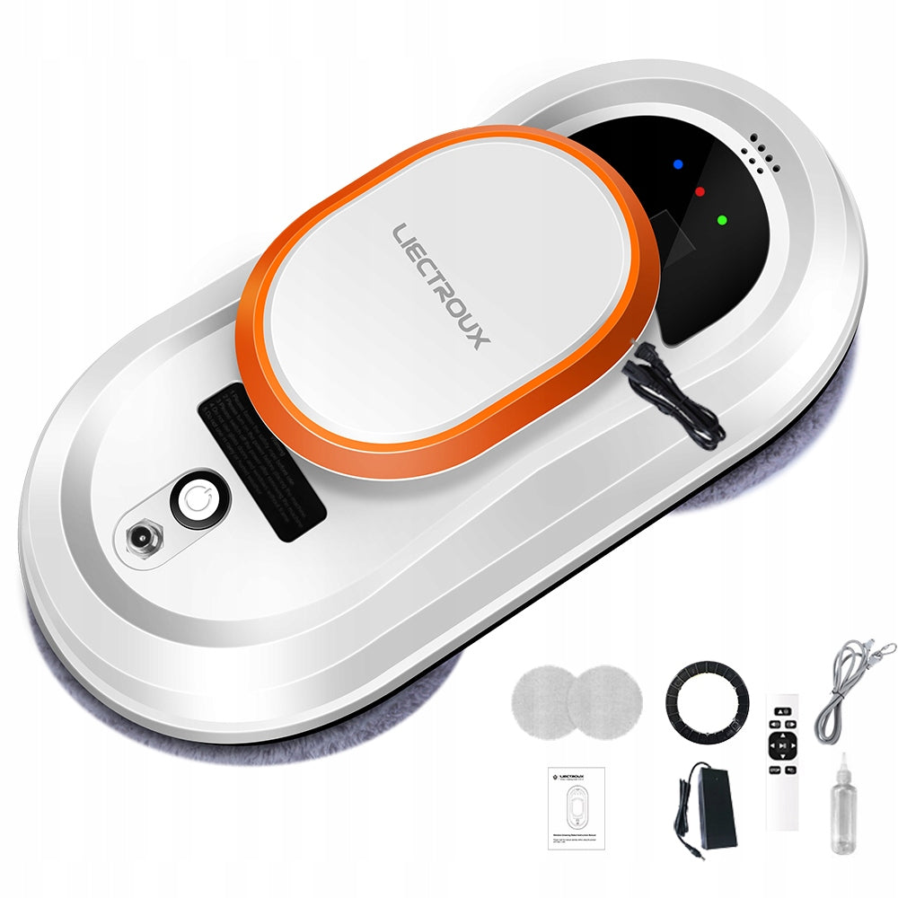 Liectroux HCR-09 smart window glass cleaning robot 80W 2800pa 500mAh 65db