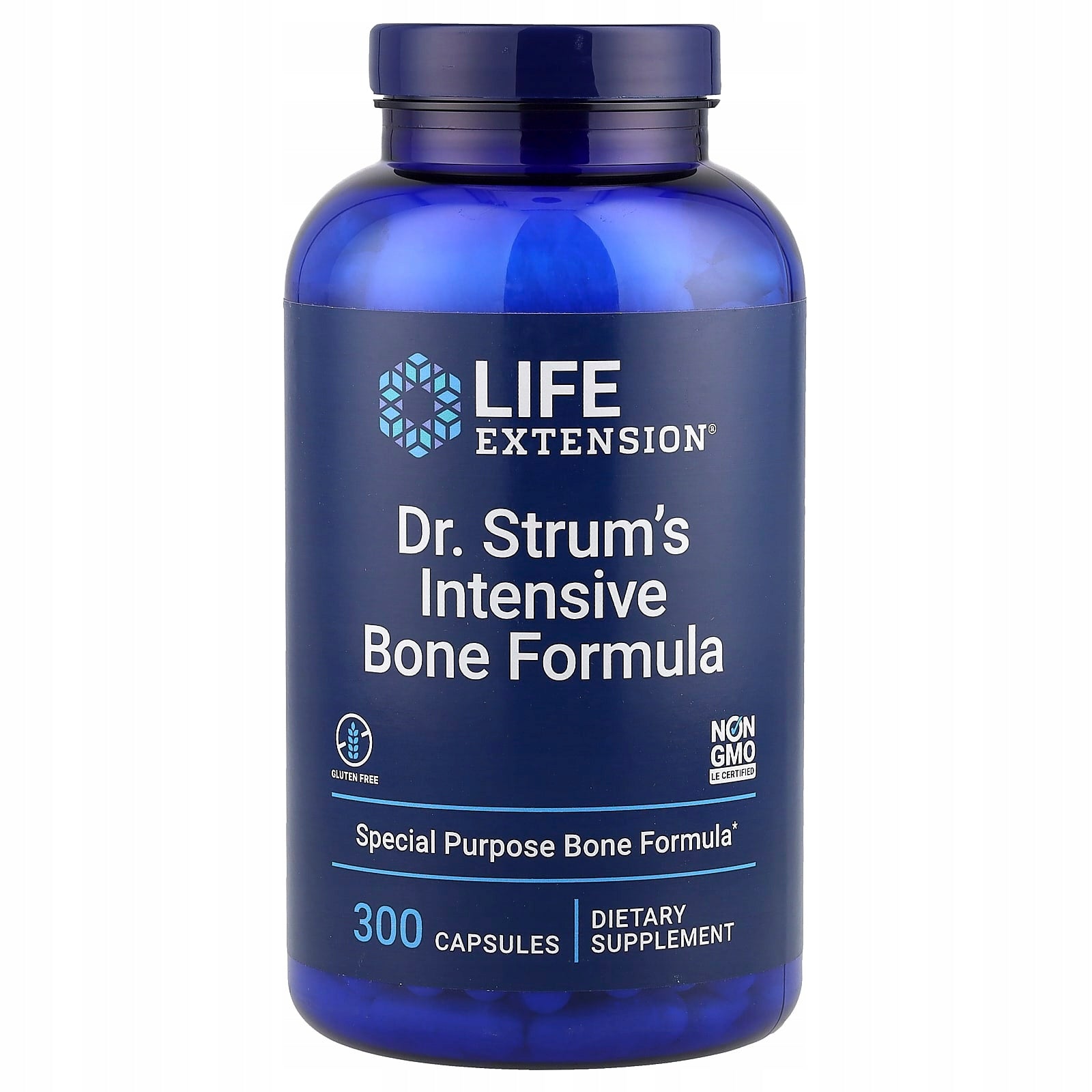 Life Extension, Dr. Strum's Intensive Bone Formula, 300 capsules