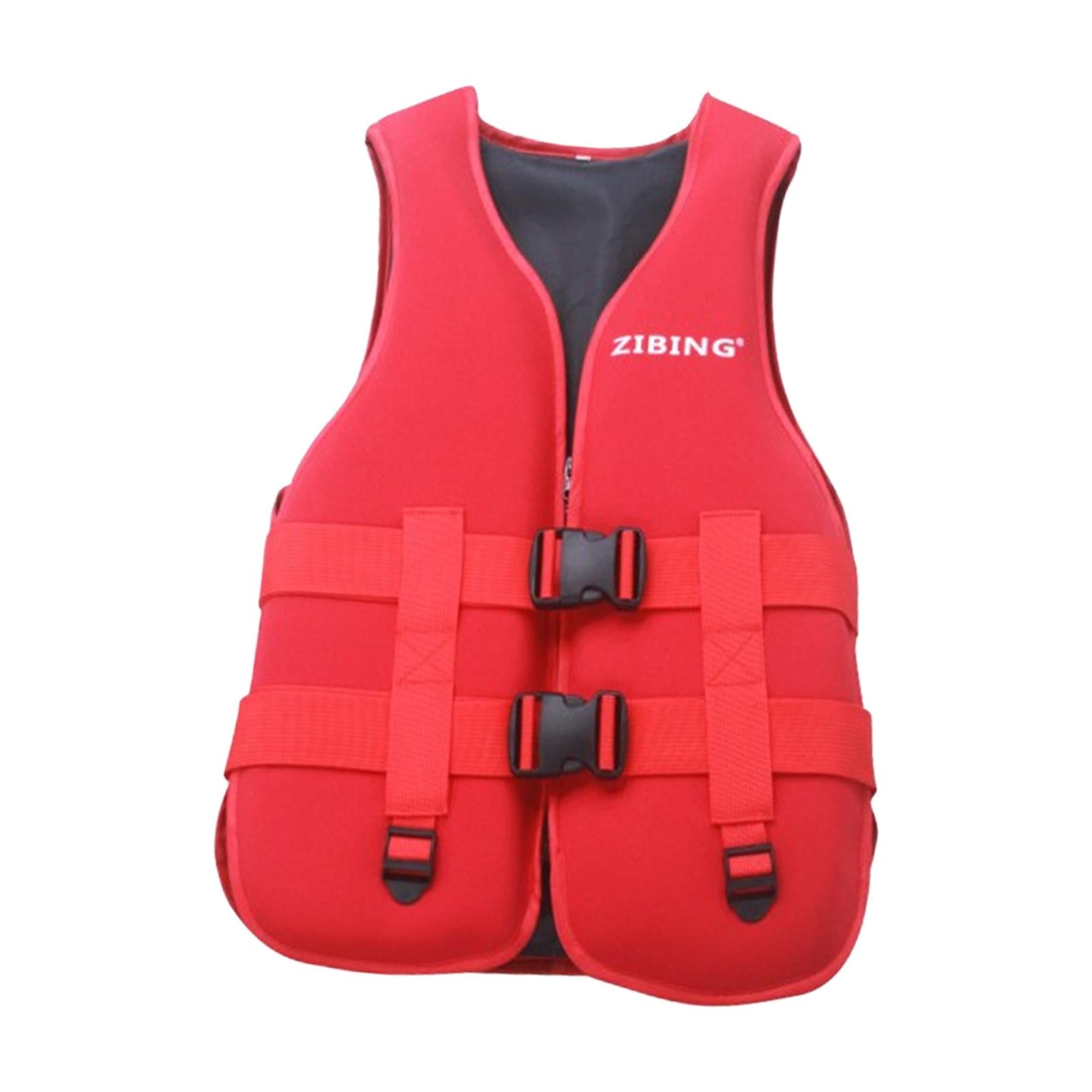 Life Vest Adjustable Drifting Life Jacket for Water Sports Kayaking Re Packaging status original