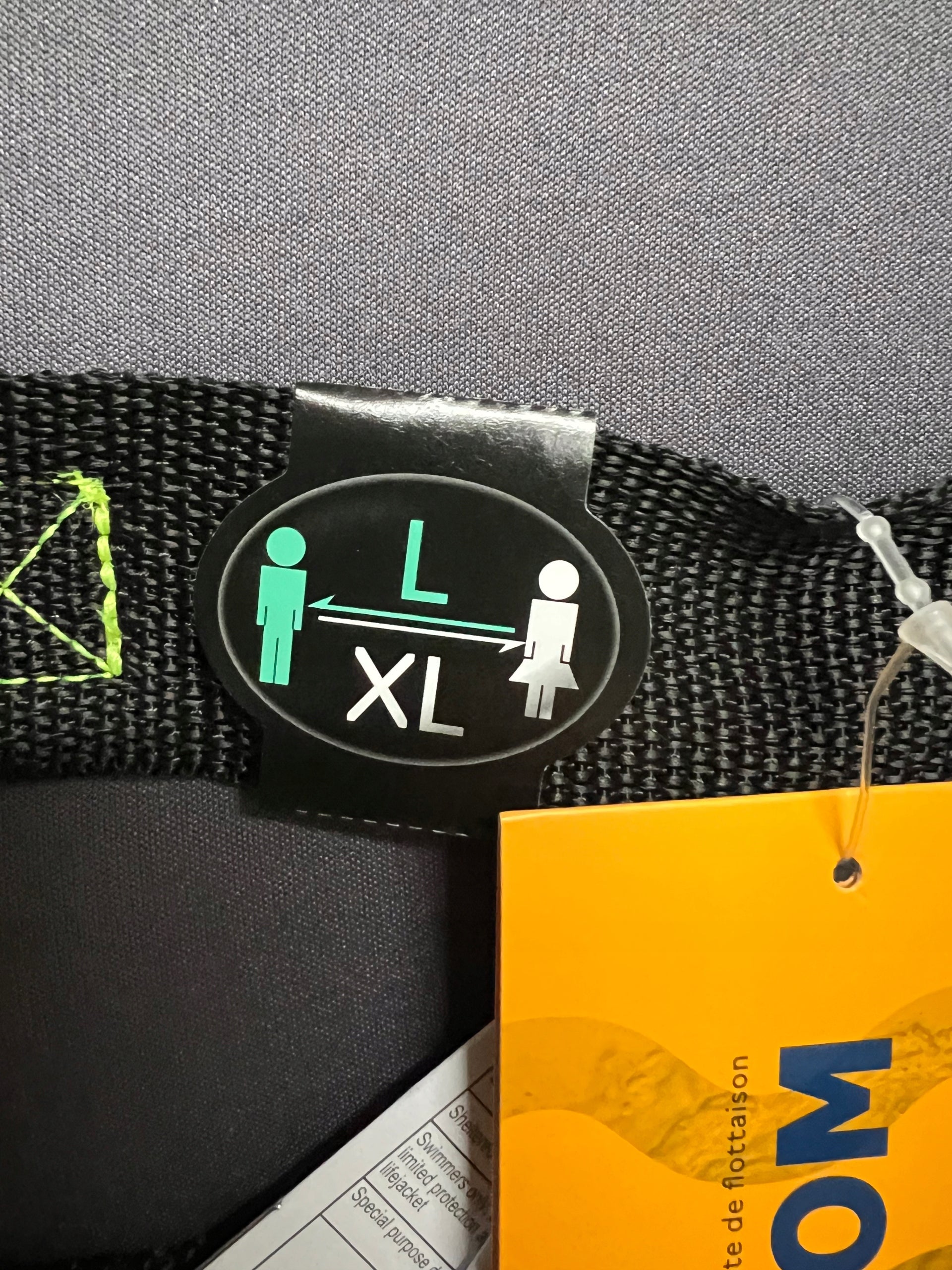 Life Vest neoprene vest Sea-Doo Freedom Black 3XL Manufacturer code 2859811690