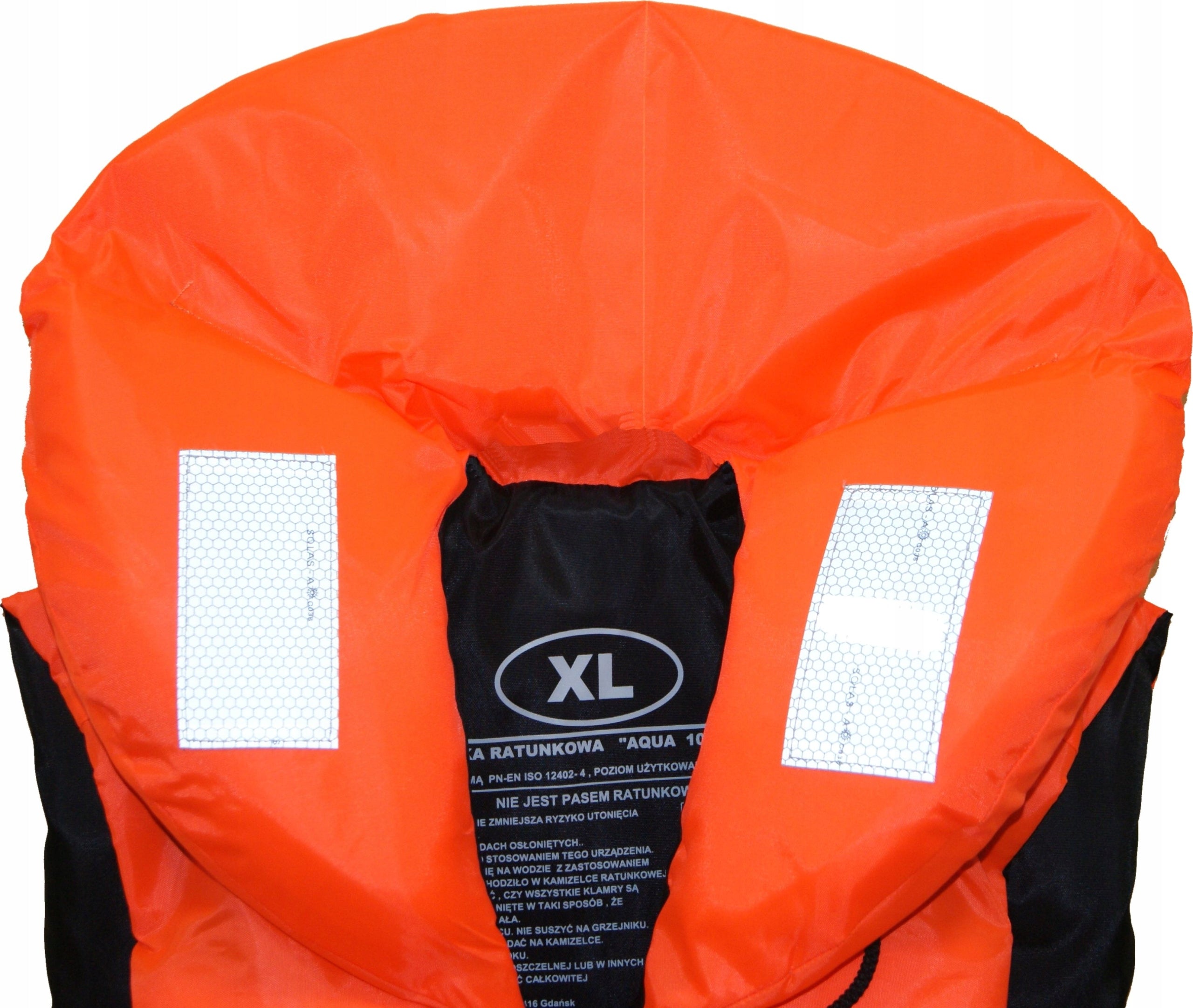Life jacket LIFE VEST AQUA 100N size XL 70-90kg CE certified Manufacturer code AQUA 100N XL