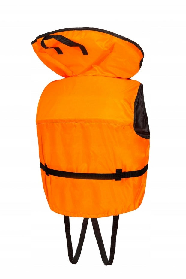 Life jacket life vest Aquarius orange kayak boat 60N r.S 40-50kg Brand Aquarius