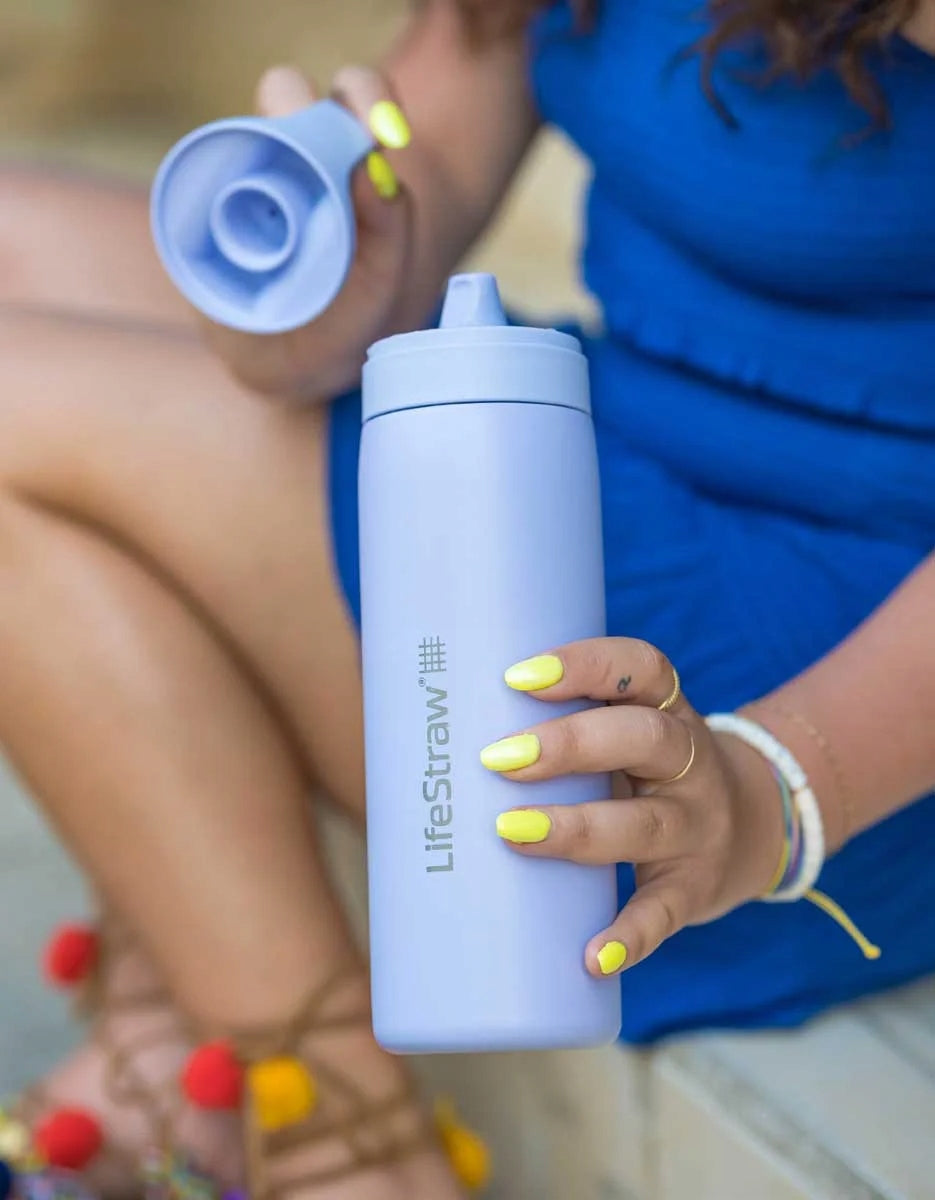 LifeStraw Go 2.0 Thermal Bottle Membrane Carbon Filter 500ml Blue Number of cartridges included in the kit 0