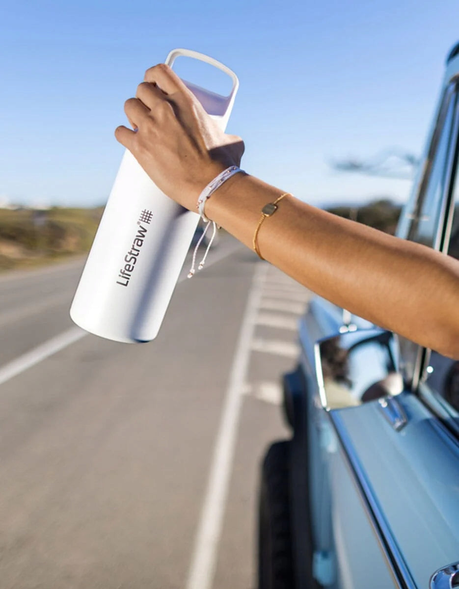 LifeStraw Go 2.0 Thermal Bottle Membrane Carbon Filter 700 ml White Manufacturer code LGV42SWHWW