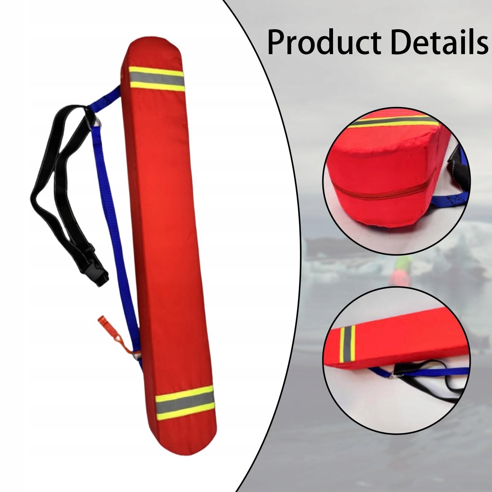 Lifeguard Rescue Tube with Whistle Multipurpose Water Rescue Gear red Manufacturer code 07954134309