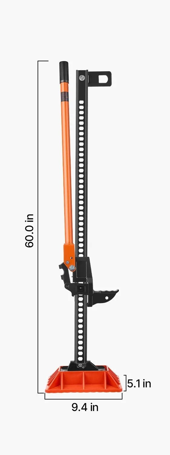 Lift Farm Jack strong max 3,18 t offroad 130 1380 mm steel handle Maximum lifting height 1380 mm