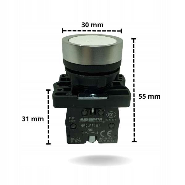 Lift button - white 1 x NO EAN (GTIN) 5906817806697