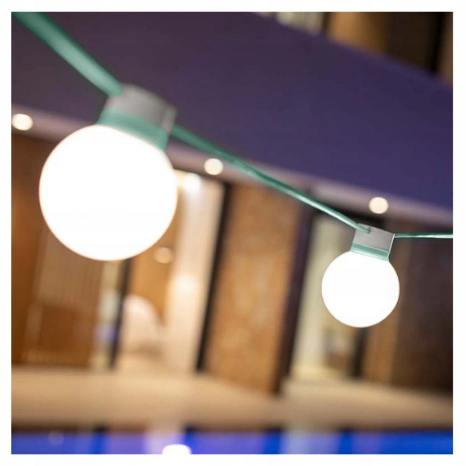 Light garland LARGE LED garden balls NEW GARDEN lamps 8 m lighting EAN (GTIN) 8435578507354