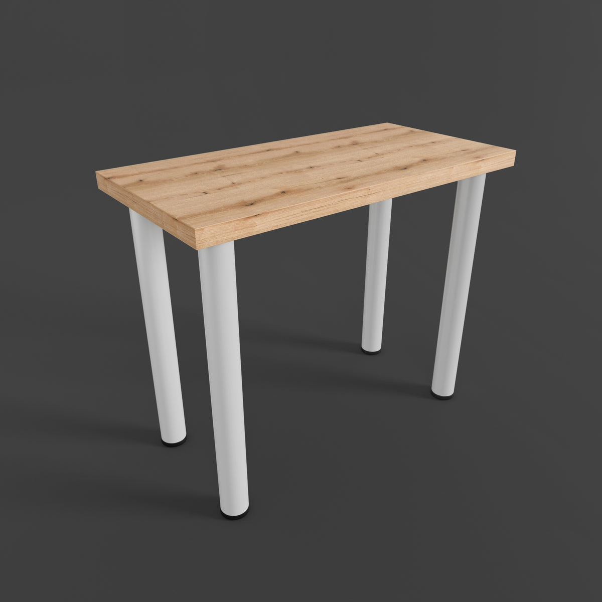 Light industrial desk LOFT MARCO GAME ROCK top oak evoke 80x40cm EAN (GTIN) 5905141746754
