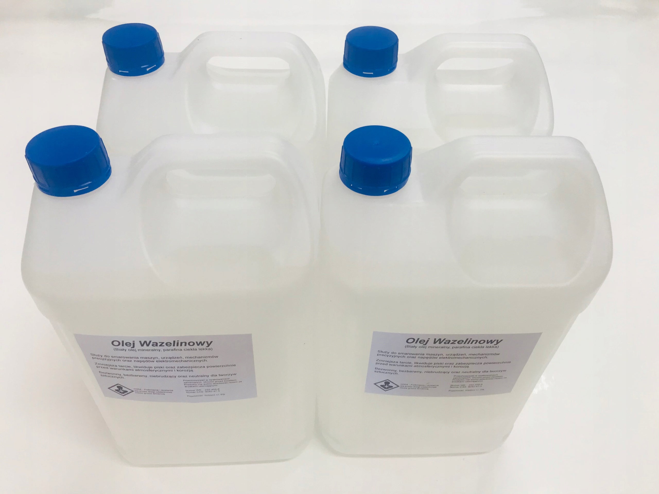 Light paraffin oil 20L (4x5L) Purity 100% (vaseline)