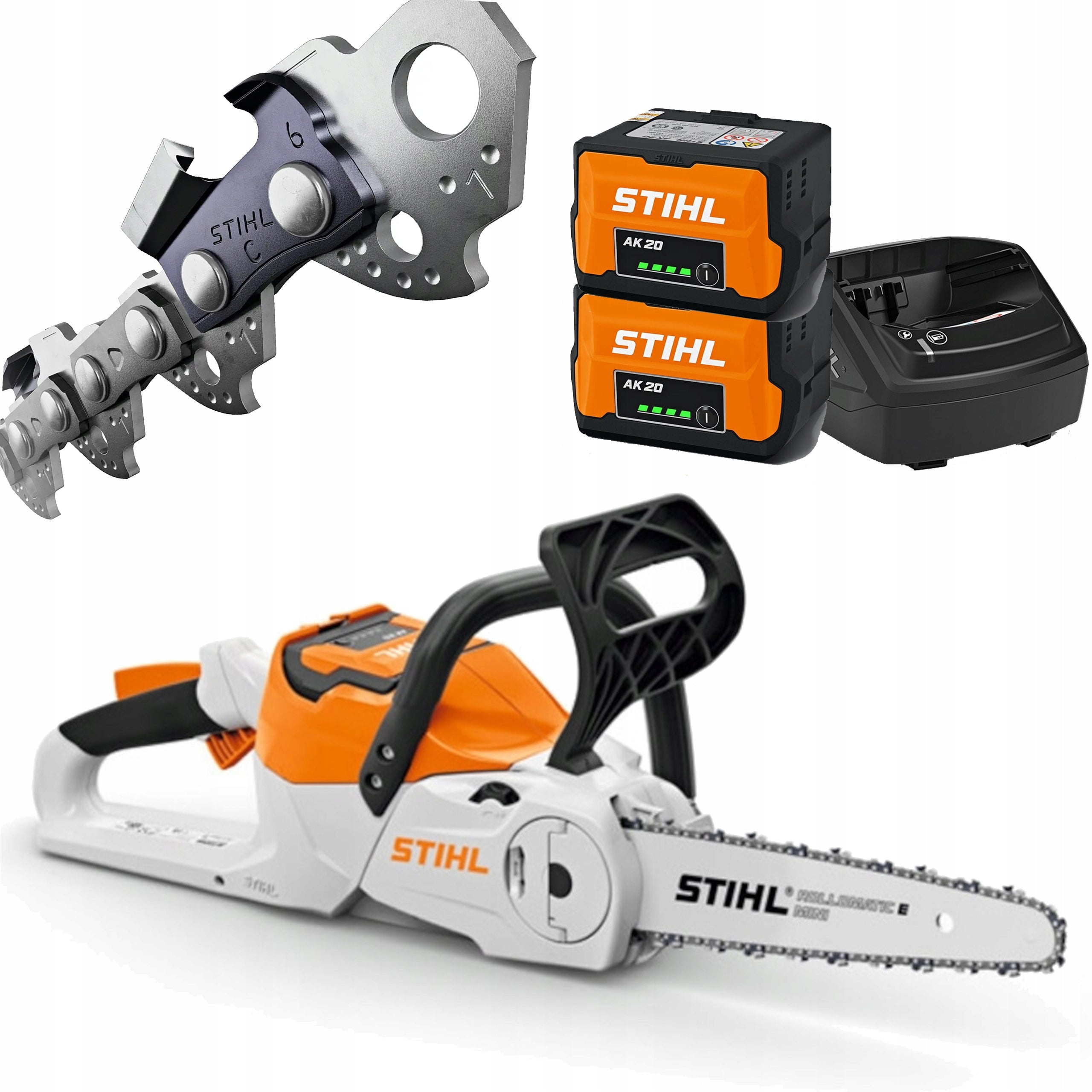 Lightweight Powerful Cordless Saw STIHL MSA 60 2x BATTERY + CHARGER