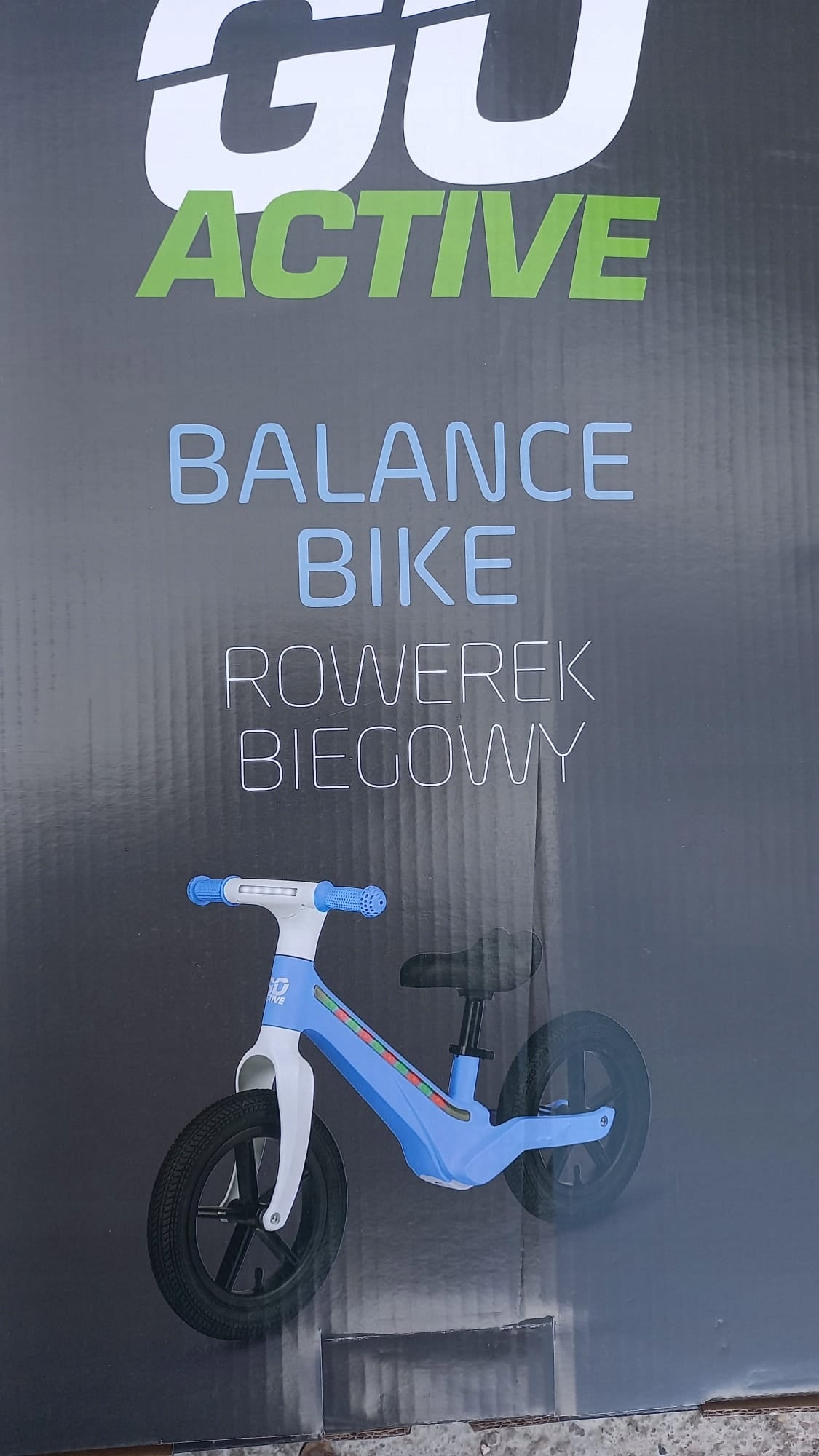 Lightweight Running Bike Go Active Saddle Adjustment Pumped, Children's Day Manufacturer code 108066