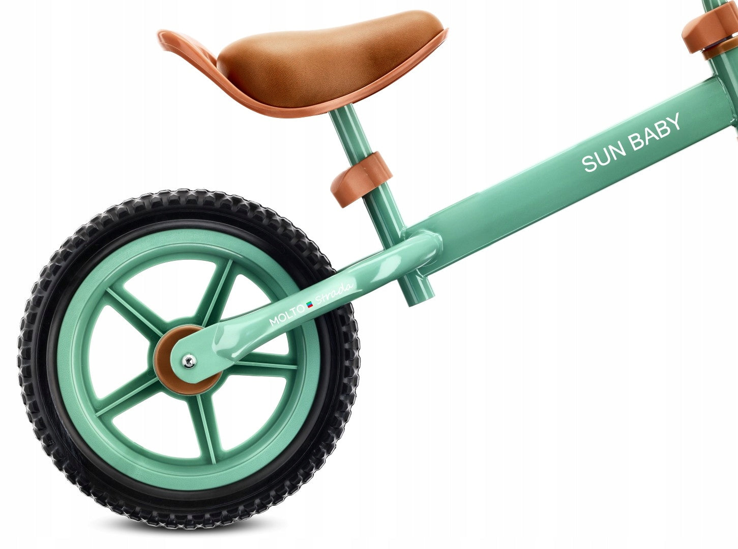 Lightweight balance bike 2,5 kg for children 12 inches for 2 years 3 years Molto STRADA Manufacturer code J02.021.1.3