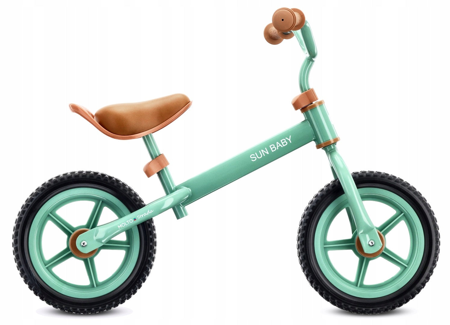 Lightweight balance bike 2,5 kg for children 12 inches for 2 years 3 years Molto STRADA