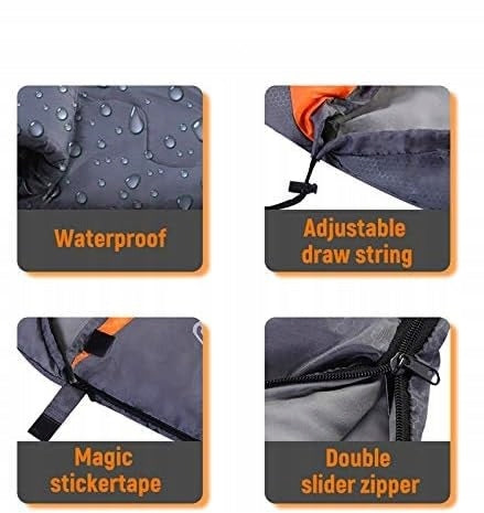 Lightweight waterproof sleeping bag 220 x 80 cm with compression bag Brand no brand