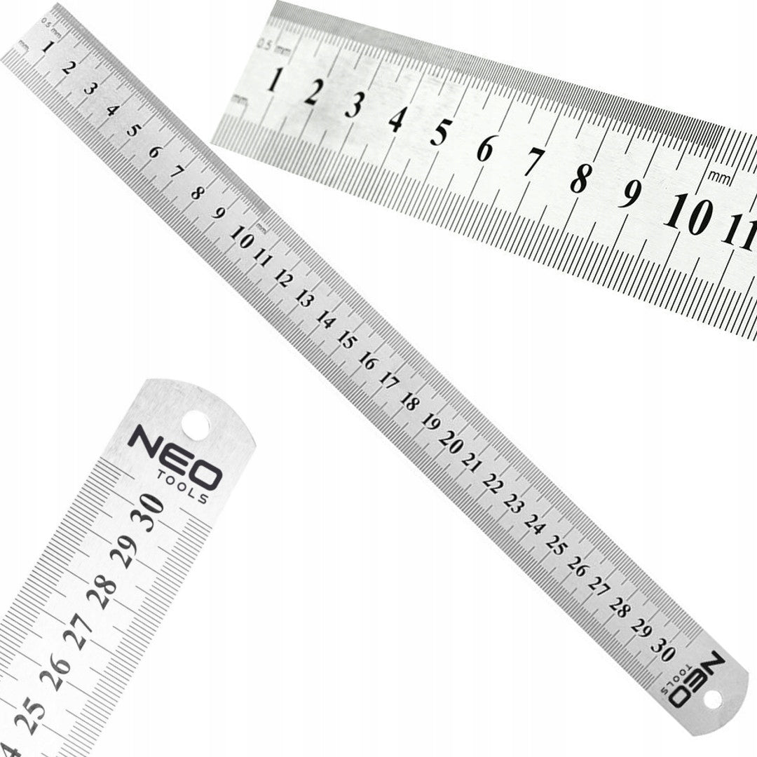 Linear gauge 30cm stainless steel RULER 72-213