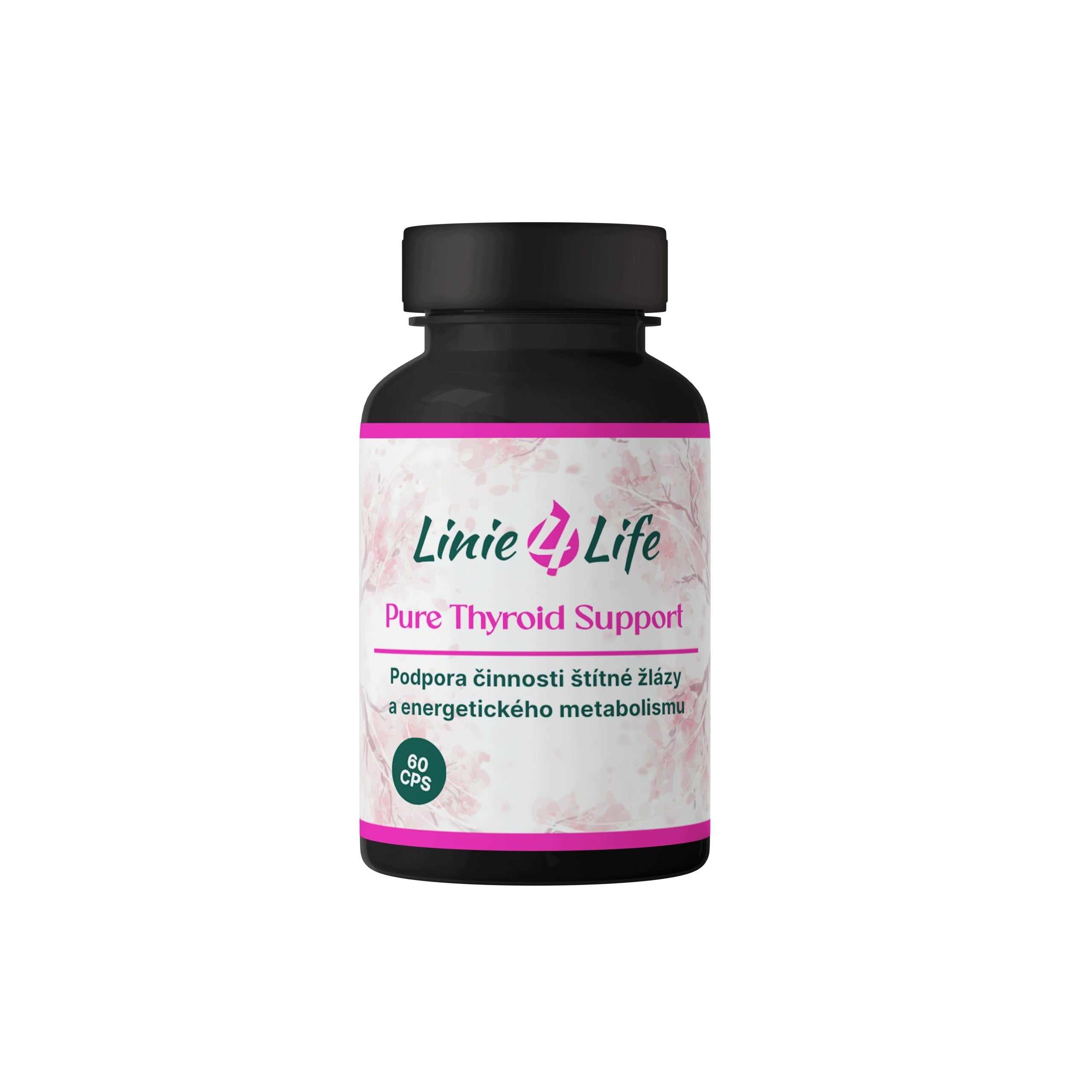 Linie4life PURE THYROID – podpora štítné žlázy, regulace hormonů 60 dní Brand no brand